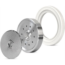 Support de Paroi de Douche Intérieure en Acier Inoxydable, Pièces de Rechange pour Filtre à Eau de Machine à Expresso 58 mm, Compatible avec les