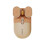 USB Rechargeable AI Wireless Mouse Silent 2.4G/ Mouse AI Voice Control for Computer/Office Milk Tea Color 1