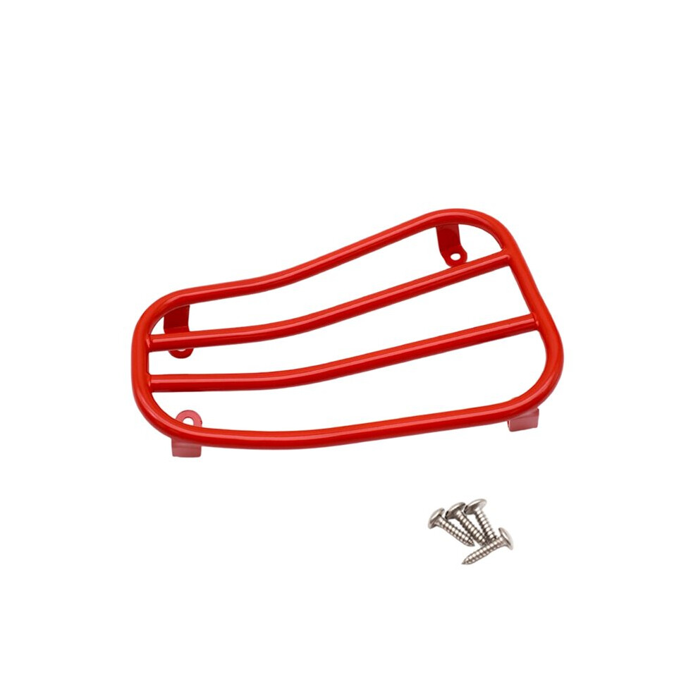 For Vespa Gts300 Gtv Motorcycle Pedal Luggage Rack Middle Storage Red 6132623584699