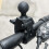 Motorcycle Handlebar Clamp Mount Base with 1 Inch  Mount Action Camera Bicycle Rail Clip Support 1