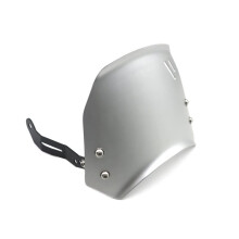 Motorcycle Windshield Windscreen Visor Wind Screen Deflector Kit for Bonneville T100 T120 Thruxton 1200 1200R Silver