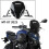 Motorcycle Windshield Windscreen Fairing Wind Deflector Visor for  MT-07 Gen4 2025-2026 MT07 Black 7