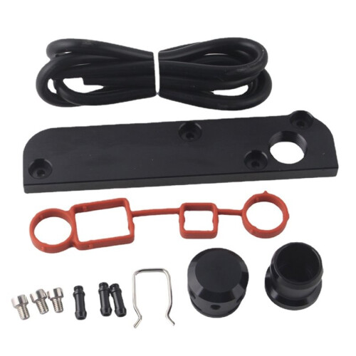 PCV Vacuum Adapter Delete Solution Kit W/ Boost Cap for   2.0 TFSI EA113 ENGINE Turbine Watch Torque Solution