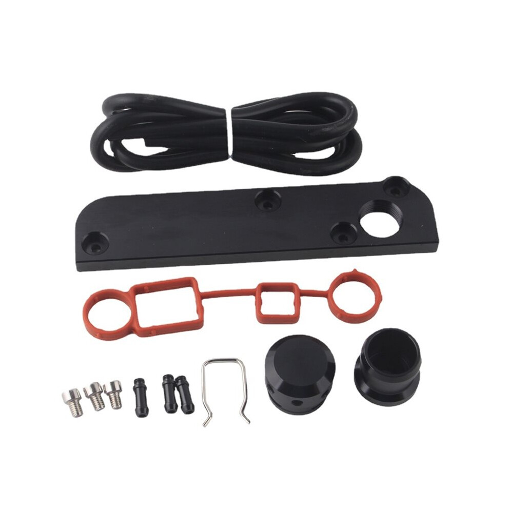 Pcv Vacuum Adapter Delete Solution Kit W/ Boost Cap For Audi Vw 2.0 Tfsi Ea113 Engine Turbine Watch Torque Solution 6132924397950