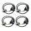 4PCS for   ABS Sensors Wheel Speed Sensors 15058370 1