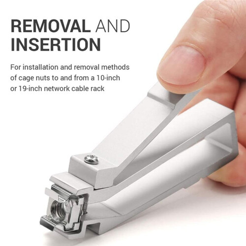 Portable Nut Insert Installation Removal Tool for Easy Operation Convenient Network Cabinet Racks 1