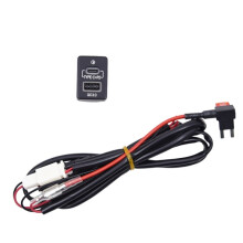 Car USB QC3.0 Type C PD Fast Charger Socket Phone Charging Outlet Power Adapter for Outlander L200 Triton
