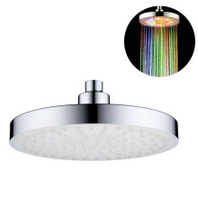 Duș cascadă luxos, calitate și eficiență superioară, instalare ușoară și design elegant (alamă și cauciuc de 20 cm)