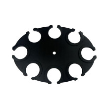 Multi-Microfoonhouder, Microfoonstandaard en Organizer voor Dynamische Handmicrofoons, Compacte Microfoonhouder