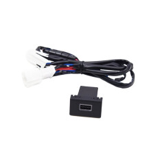 Auto USB QC3.0 Snellader Aansluiting Telefoon Opladen Stopcontact Stroomadapter voor Lavida 2008-2012