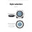Super Loud Vibration Alarm Clock with Vibrator Multi-Functional Dual Alarm Clock for Heavy Sleeper Deaf Hard White 5