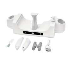 Für /für Meta Quest 3 Ladestation, Headset-Halterung (mit 2 Akkus), Wandhalterung (Nicht Kompatibel mit Quest 3S)