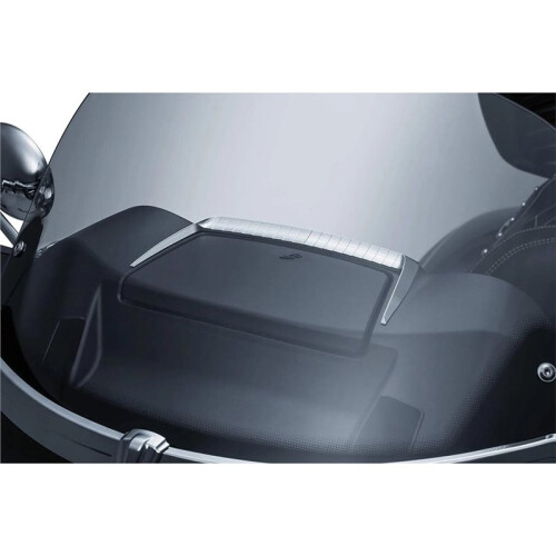Motorcycle Top Instrument Trim Cover for Indian Chieftain Limited 2017-2024 Dash Accent Panel Silver 1