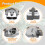 WR08X21100 Refrigerator Overload &Start Relay Universal Fit for 1/4" Terminal Models, Compressor Protection Device 3