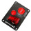 12V Racing Car Launcher Start Stop Button Ignition Light Toggle  Panel Automotive Accessories for Boat ATV UTV 4
