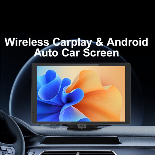 Car 8 Inch Navigation Display Wireless Carplay Android Auto MP5 Player 4K Driving Recorder  Portable Screen 2