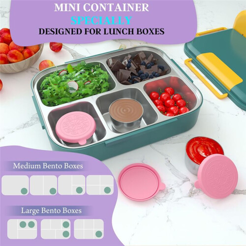 Salad Sauce Container Salad Sauce Container with Lid Small Leak-Proof Reusable Salad Dressing Container 1