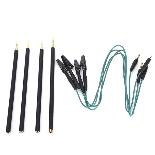 Probe Pens Frame Pins with Connect Cable Replacement for LED BDM Frame 4 Probes with Connect Cable ECU Read/Write Probes 2