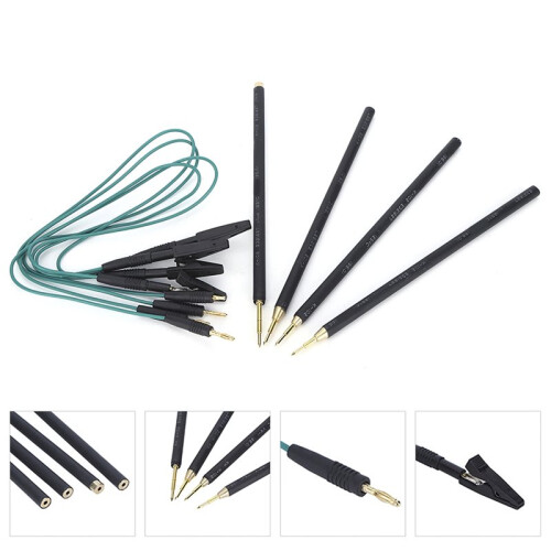 Probe Pens Frame Pins with Connect Cable Replacement for LED BDM Frame 4 Probes with Connect Cable ECU Read/Write Probes 1