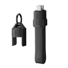 Portable Keychain PD240W Fast Charge USB C to Type C Cable 80Gbps 8K 60Hz USB4 Cable Power Bank USB C Wire Black