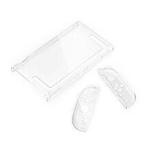 Transparent Crystal PC Hard Shell Case for 2 Anti-Slip Protective Cover Full Console Protection