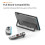 Transparent Crystal PC Hard Shell Case for  2 Anti-Slip Protective Cover Full Console Protection 9