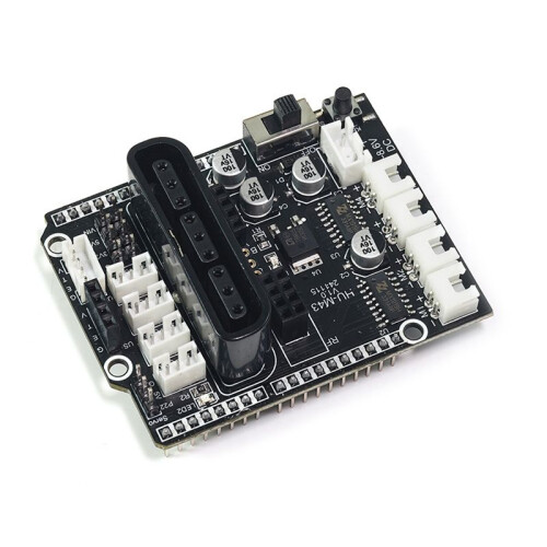 4-Way Motor Expansion Board 4-Channel Motor Driver Expansion Module Motor Control 4WD  Car DIY Control Module 1