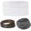 120ft Plastic Rattan  Kit for DIY Projects, Restore or Create Unique Items with Ease (White) 2
