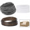120ft Plastic Rattan  Kit for DIY Projects, Restore or Create Unique Items with Ease (White) 3