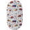 Cozy Crib Fitted Sheet, Comfortable Cotton, Various Shapes, Oval, Rectangular Style 7 5