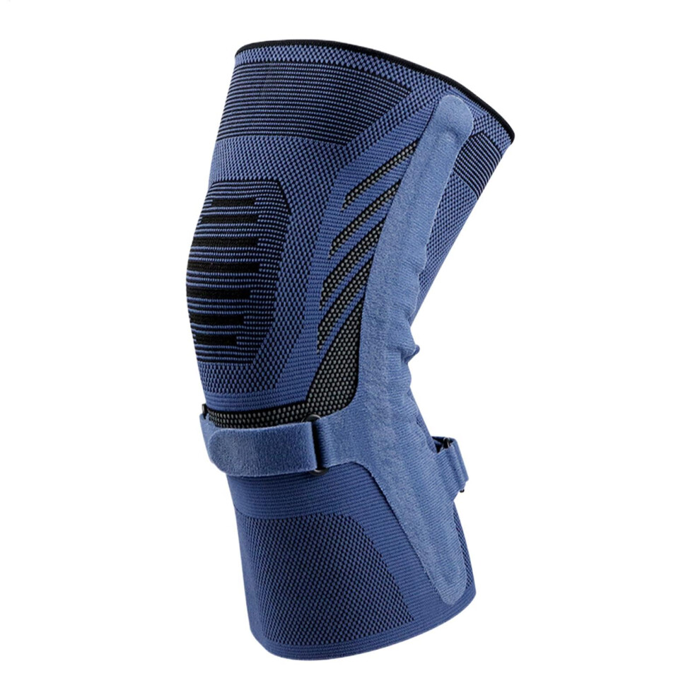Knee Support for Men, Compression Sleeve for Hiking, Training, Recovery Dark Blue XL