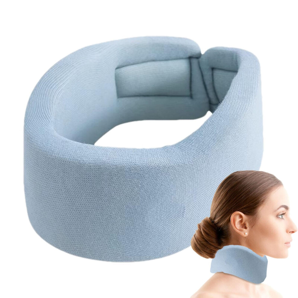 Cervical Neck Brace, Cervical Neck Support for Sleeping, Adjustable Neck Support for Snoring, Soft Foam Wraps for Men and Women