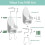 Wallmounted ironing board holder, iron holder, ironing board storage shelf with removable hooks  2 4