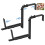 4PCS Adjustable Planter Box Bracket (6 to 12.5 Inches) for Flower Box Holders, Window Boxes PlantersHooks, Wall 3