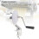 Roller Cavatelli Maker, DIY Pasta Machine with Hand Crank, Easy to Clean 2