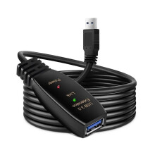 USB3.0 Verlengkabel Signaalversterker Kabel Type A Mannelijk Naar Vrouwelijk Verlengkabel voor PC Laptop Conferentie Camera 5m