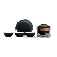 1 Bowl 3 Cups New Teapot and Tea Cup Set Kits Household Tea-2