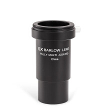 All Metal 5x Barlow Oculair Lens Astronomische Telescoop Plosser 1.25 Inch /31.7mm Telefoto Oculair High Times