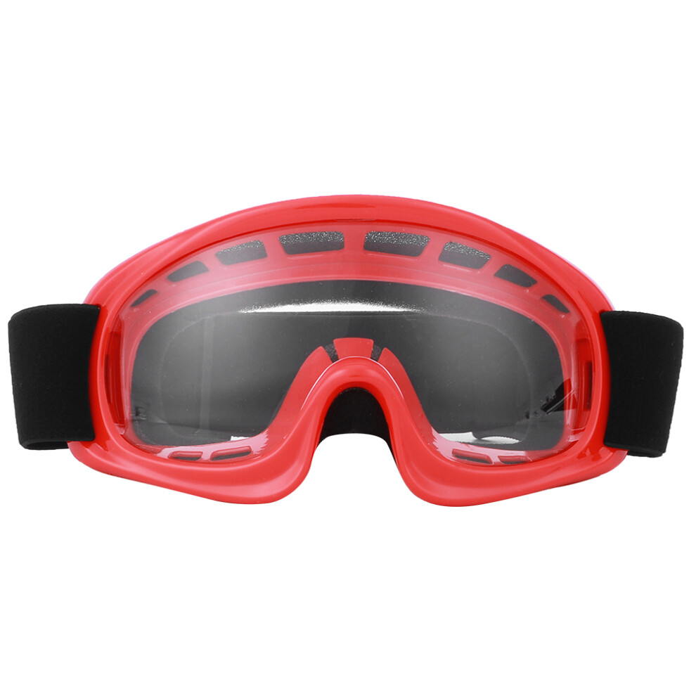 Youth Motocross Goggles, Impact-Resistant Tpu Frame With Active Ventilation Design For Boys & Girls