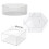Clear Acrylic Cake Display Stand Fillable Base for Parties-1 4