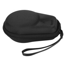 Étui rigide de protection noir pour JBL Clip Series Companion : étanche à l’eau et à la poussière, avec poche en filet et dragonne pour