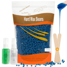 Hard Wax Beads 2.5lb for Hair Removal, Waxing Beans for Sensitive Skin, Bikini and Face Use