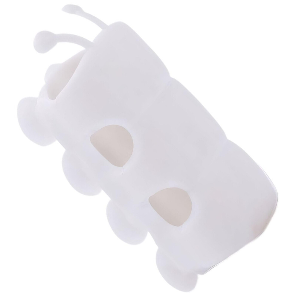 Shower Head Holder With Secure Suction Cup, Adjustable No Drill Wall Mount For Bathroom White 9001264787066
