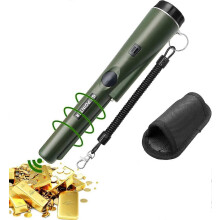 (As show, One size) -gold Metal Detector Ip66waterproof Portable Hand Held Metal Detector