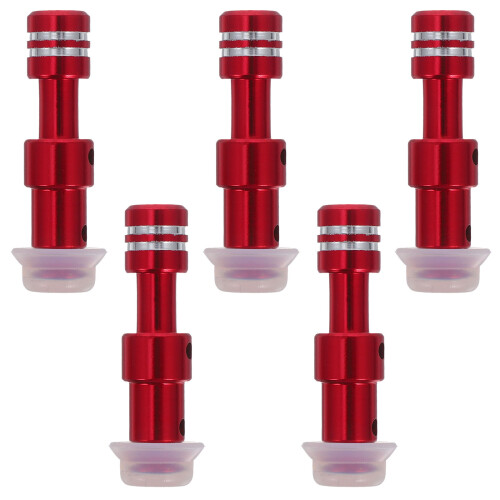 5 Sets Steam Release Valve Red Exhaust For Cooking