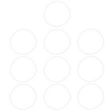 10Pz Kit Riparazione Occhiali Gomma Silicone Sicurezza E Durata Bianco