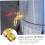 Hot Water Tap Brass Single Handle with Swivel Function for Kitchen 4