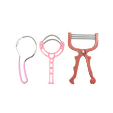 Facial Hair Remover Stainless Steel Spring Epilator for Quick Smooth Skin, 3pcs for Men and Women