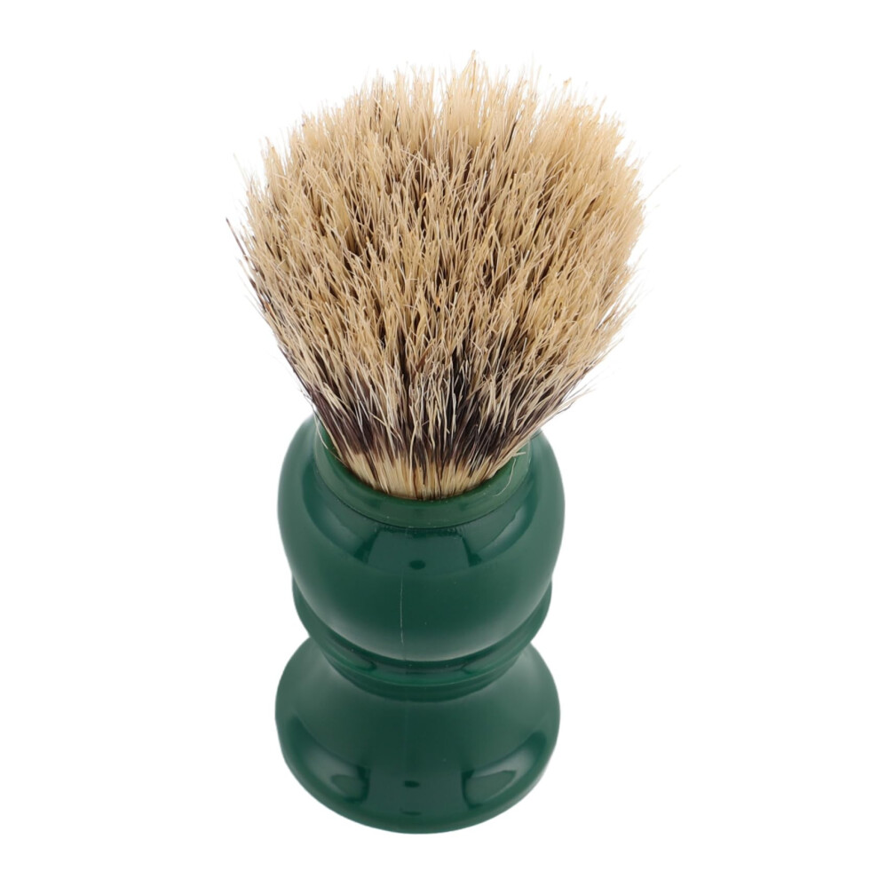 Men's Beard Grooming Brush with Soft Bristles for Precision Shaving and Facial Hair Cleaning TravelFriendly