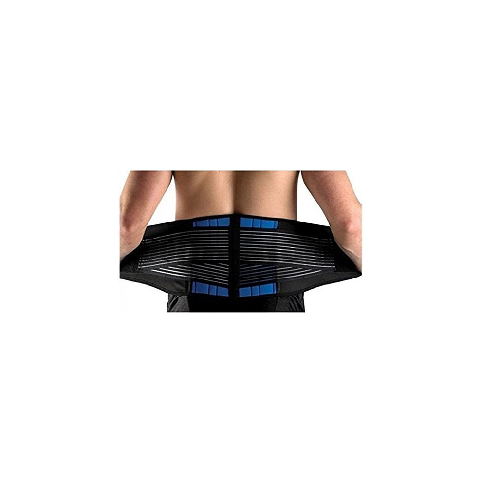 Back Support, Deluxe Neoprene Double Pull Lumbar Support Lower Back Belt Brace for Back/Slipped Disc Pain Relief (XXXL) 3XL